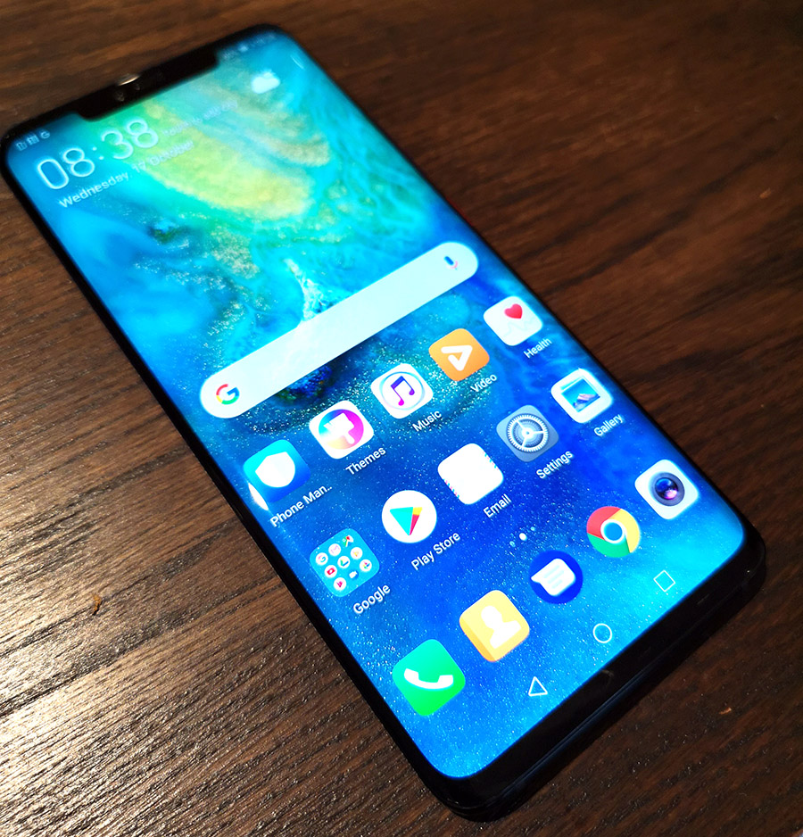 Huawei Mate 20 Pro unboxed