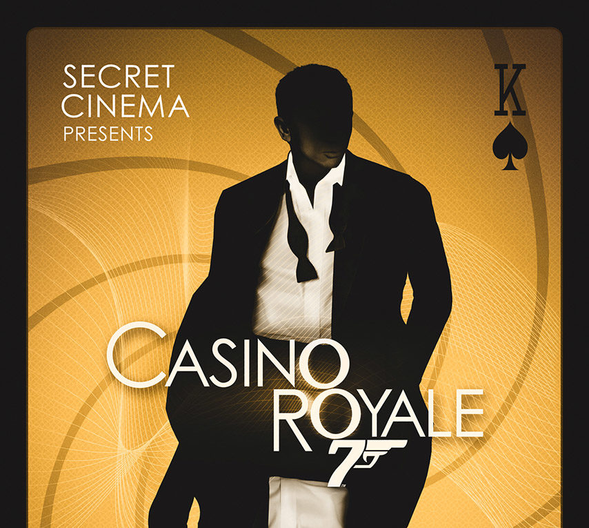 Secret Cinema Presents Casino Royale - POSTER ARTWORK
