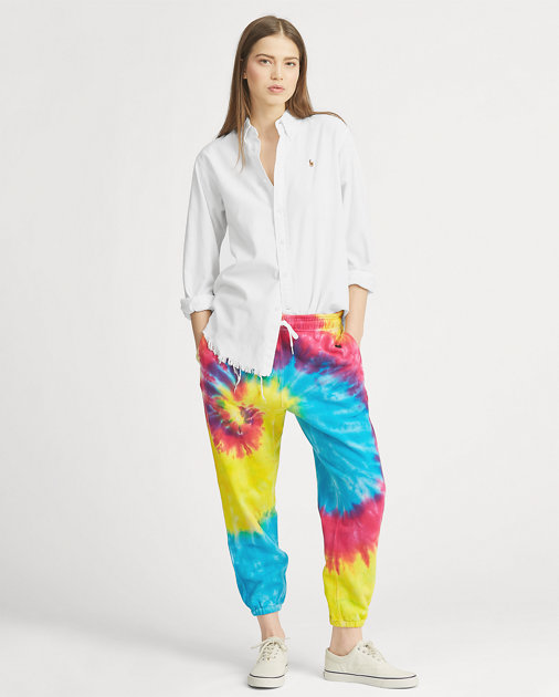 POLO RALPH LAUREN Tie-Dye French Terry Tracksuit Bottom