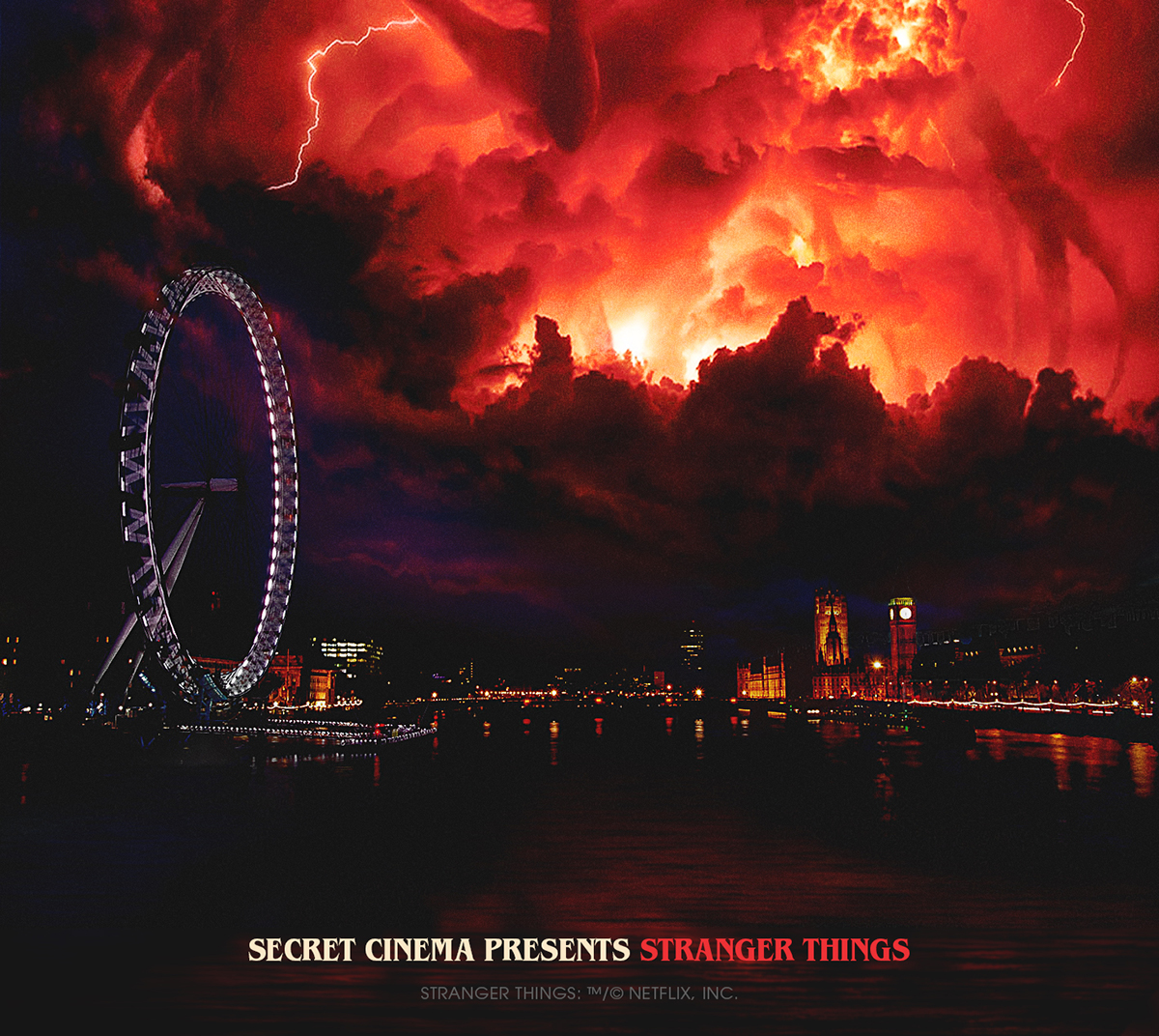 Secret Cinema presents Stranger things with netflix