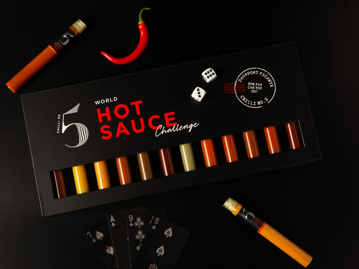 Hot Sauce Challenge set