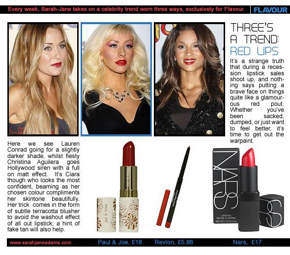 Red lips