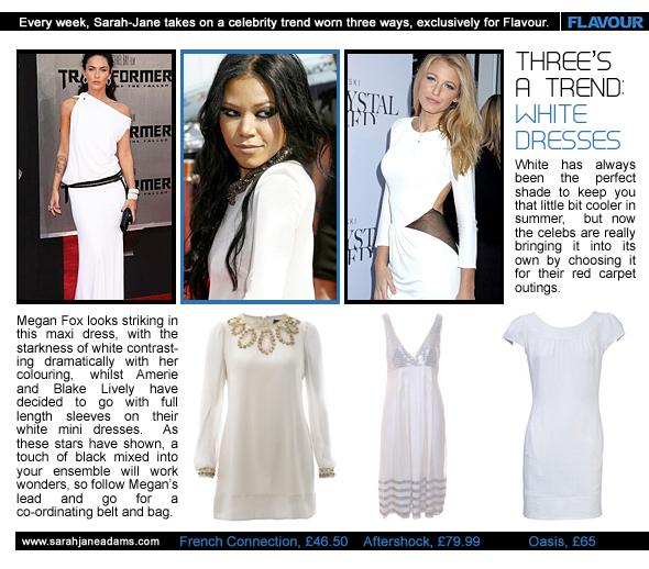 White dresses