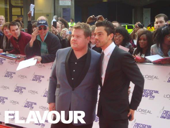 Dom Cooper and James Corden Dom Cooper and James Corden