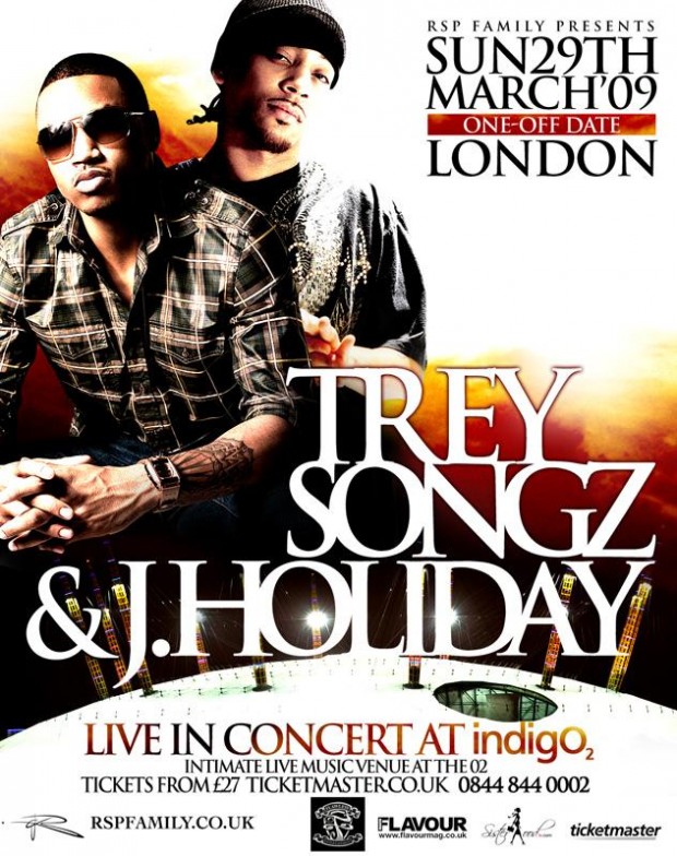 Trey Songz and J Holiday heading to the UK FLAVOURMAG
