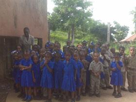 teacher  & some pupils