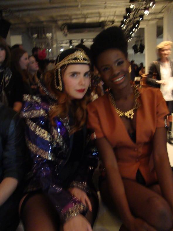 Paloma and Shingai at Ashley Isham