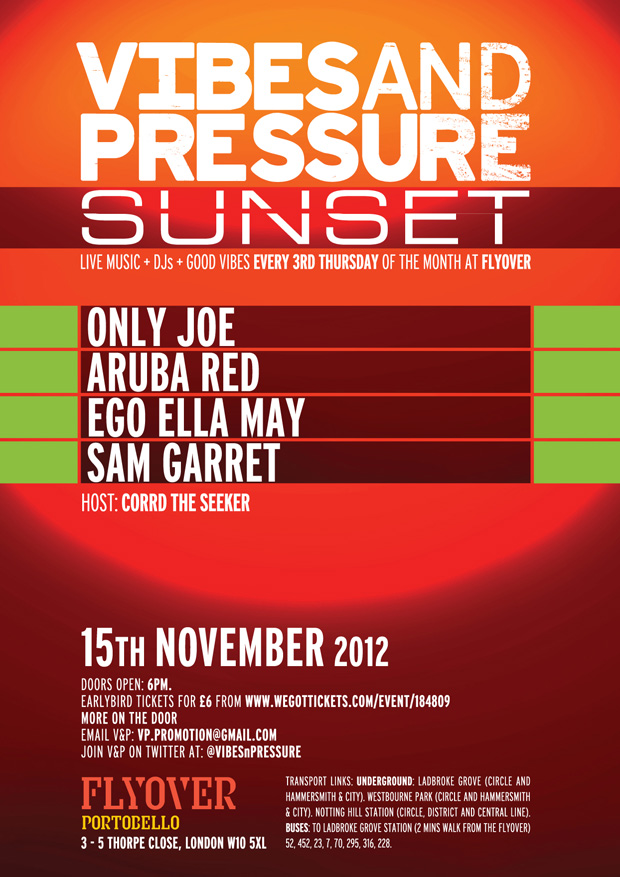 SUNSET - SECOND FLYER