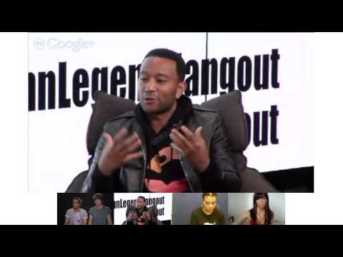Live hangout on air with John Legend
