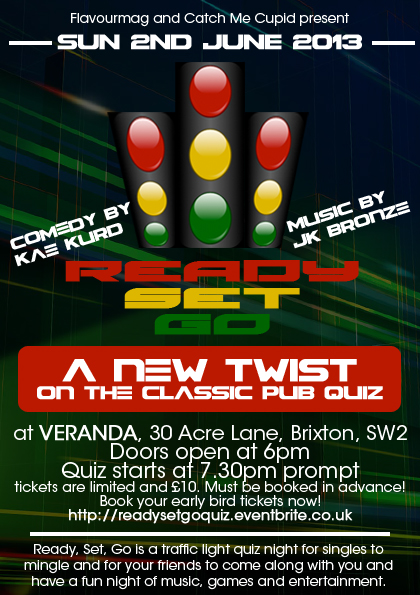 Ready, Set, Go – Traffic Light Quiz & Comedy Night