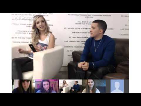 Jahmene Douglas LIVE hangout on air with Flavourmag, hosted by Alice Barlow