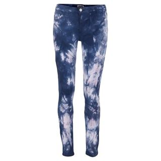 TIE DYE SKINNY JEANS