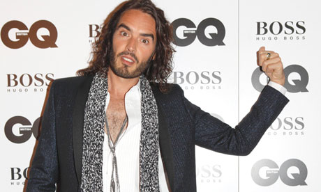 Russell Brand edited out of GQ Man Of the Year issue after controversial Nazi Jibes @rustyrockets