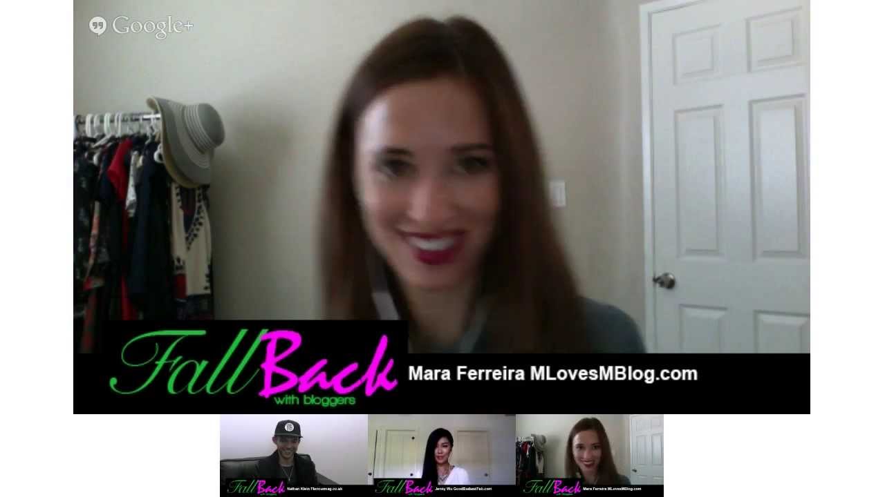 WATCH: FallBack with Bloggers – Flavourmag’s new hangout series @_NathanKlein @goodbadandfab @MaraFerreira