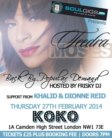 Teedra Moses at Koko 27-02-14 Flyer (1)