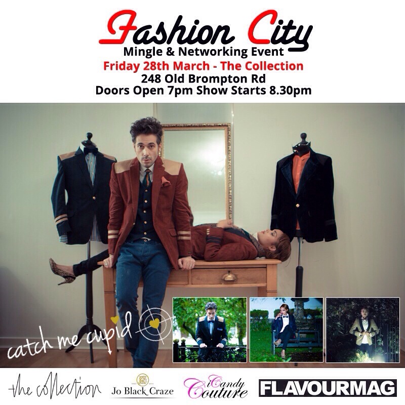 Win tickets to Fashion City Networking Event and Mingle with @catchmecupiduk & @joblackcraze