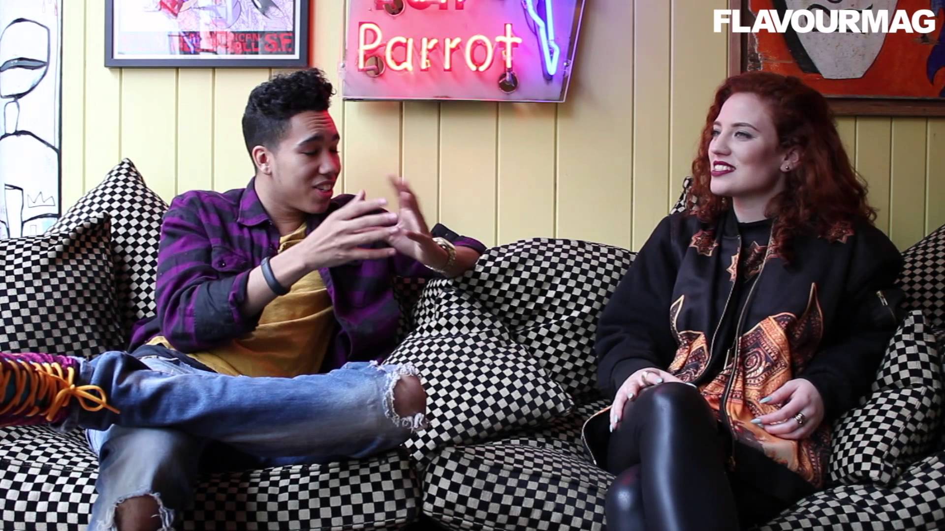 Video: Jess Glynne plays the “Rather Be” quiz with Craig Mitch @JessGlynne @CraigXMitch