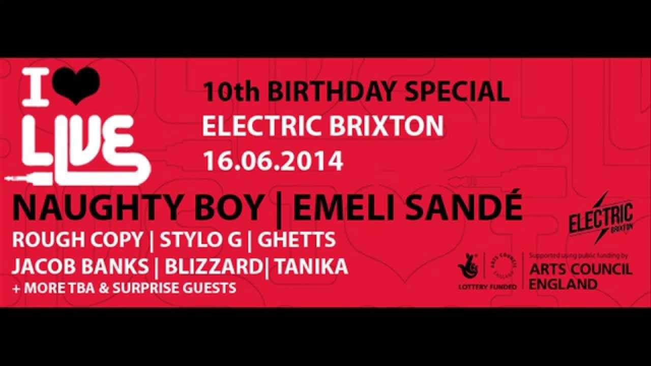 Win tickets to see Emeli Sande and Naughty Boy at ILUVLIVE