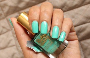 Ruby Wing Nail Varnish Review Ruby wings green