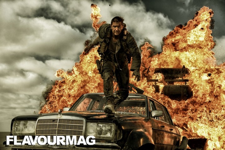 Mad Max Fury Road - Tom hardy jumping fire