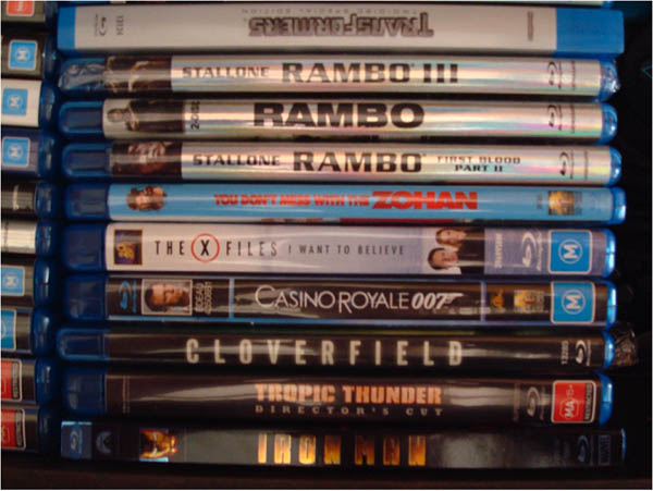 Favourite Movies on Blu-ray