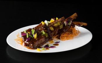 Wok-fried XO lamb chop