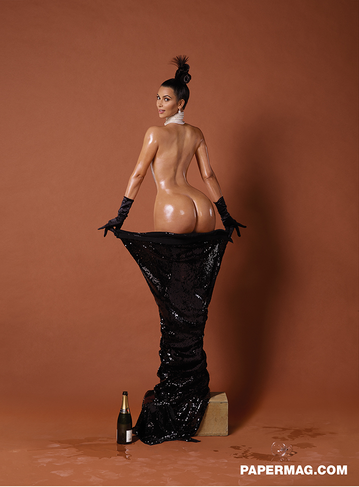Kim Kardashian Naked for Paper Magazine