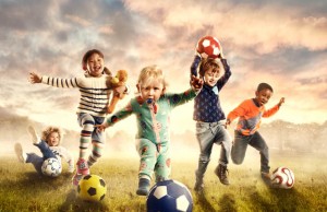 Capital One’s little legend gave away 1000 footballs per day