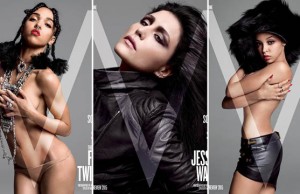 FKA Twigs & Tinashe bare all for V Magazine topless cover shoot