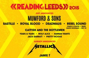 Reading & Leeds Festival Tickets ON SALE NOW Plus Second Wave Of Artists Announced For 2015