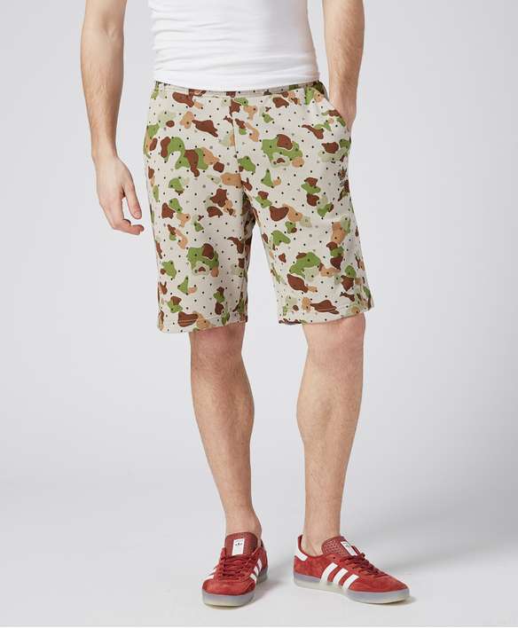 adidas Originals Camo Fleece Shorts