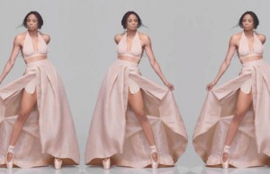 Ciara I Bet video, Get the Look – Champagne Outfit