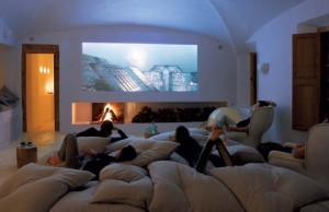 9 Ways to Work a Home Projector into Any Living Room