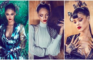 Rihanna the Geisha for Harper’s Bazzaar China