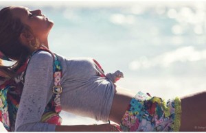 Josephine Skriver brings beach season in Juicy Couture + Sports Luxe