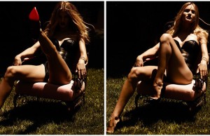 Rosie Huntington-Whiteley goes nude for Violet Grey and reveals her beauty secrets