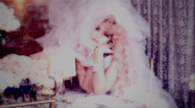 Abbey Lee Kershaw plays bride & groom for VS magazine