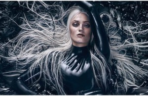 Anna Jagodzinska goes Sci-Fi chic for Hunter & Gatti