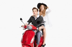 Armani Exchange May 2015 lookbook: Vespa Style