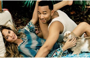 Chrissy Teigen naked in Dujour Magazine photoshoot with John Legend