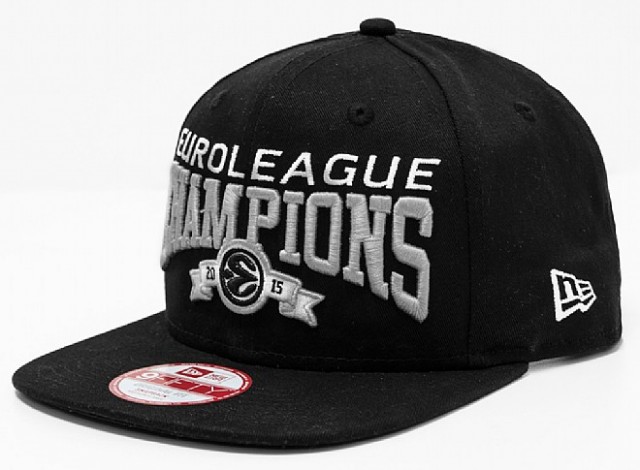 Euroleague Champions 2015 Real Madrid 9FIFTY Snapback