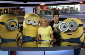 BBC Radio 1’S Greg James tasked with looking after the Minions.