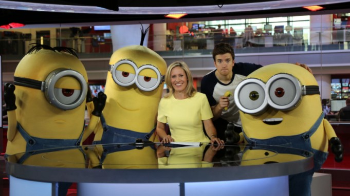Minions Greg James BBC News