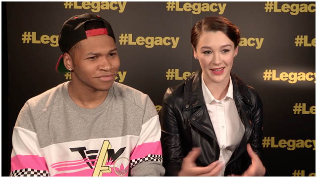 Legacy cast Franz Drameh & Amy Tyger EXCLUSIVE interview