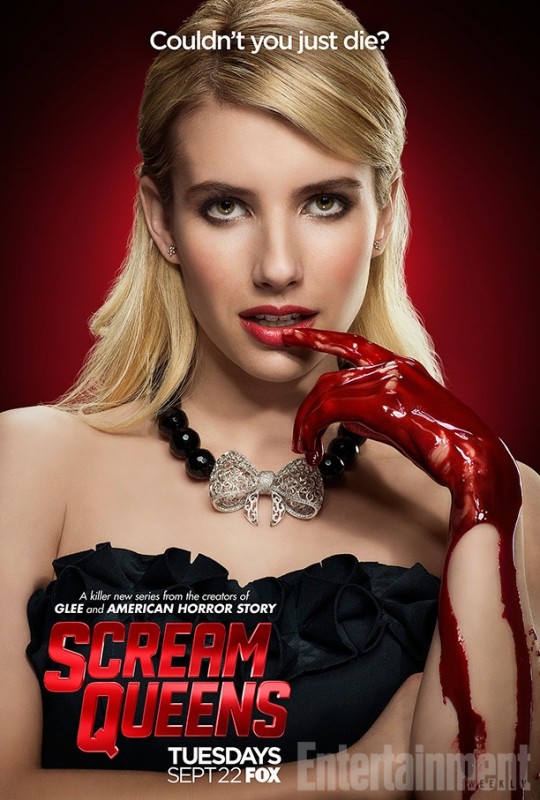 EmmaRobersScreamQueensPoster