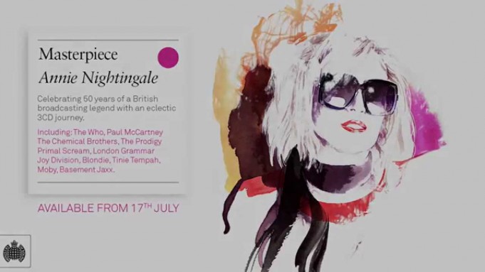 Annie Nightingale celebrates 50 years in the business.