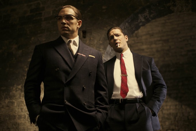 Tom Hardy as Kray Twins