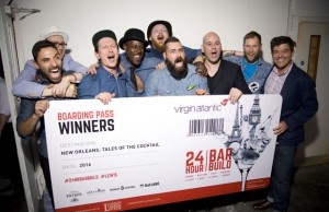 Team London win the 24 Hour Bar Build