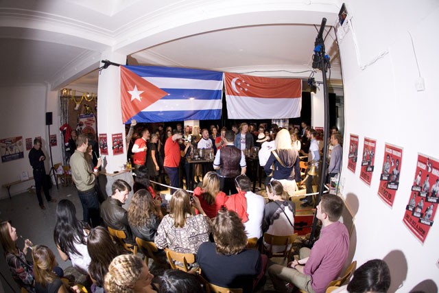 24hr Bar Build Team Singapore Bacardi during