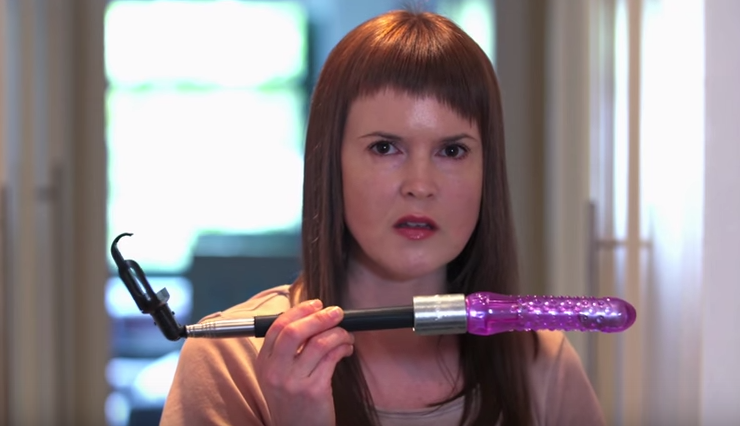 Orgasm Selfie The Dildo Selfie Stick Invention Of The Year Or Silly